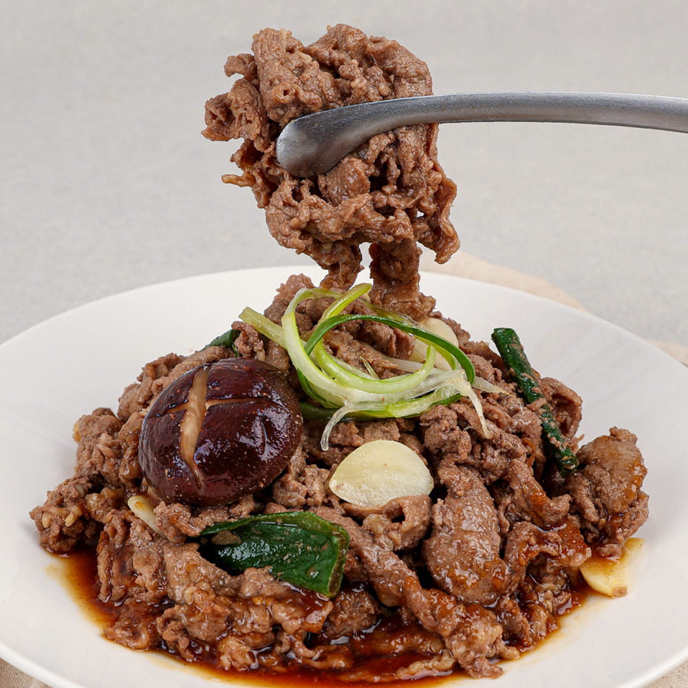 [부경식품] 호주산 청정우 산소포장 냉장 양념 소불고기 300g+300g