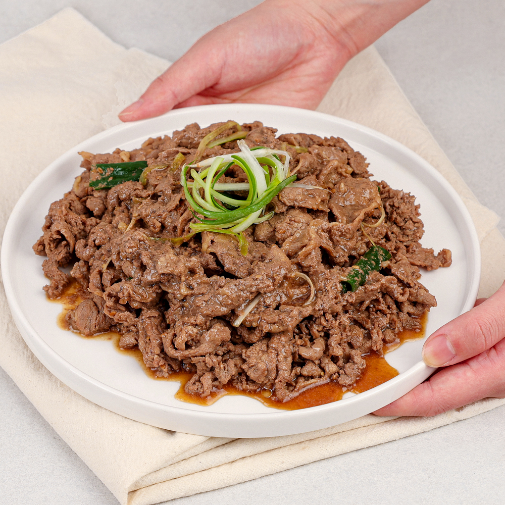 [부경식품] 호주산 청정우 산소포장 냉장 양념 소불고기 300g+300g