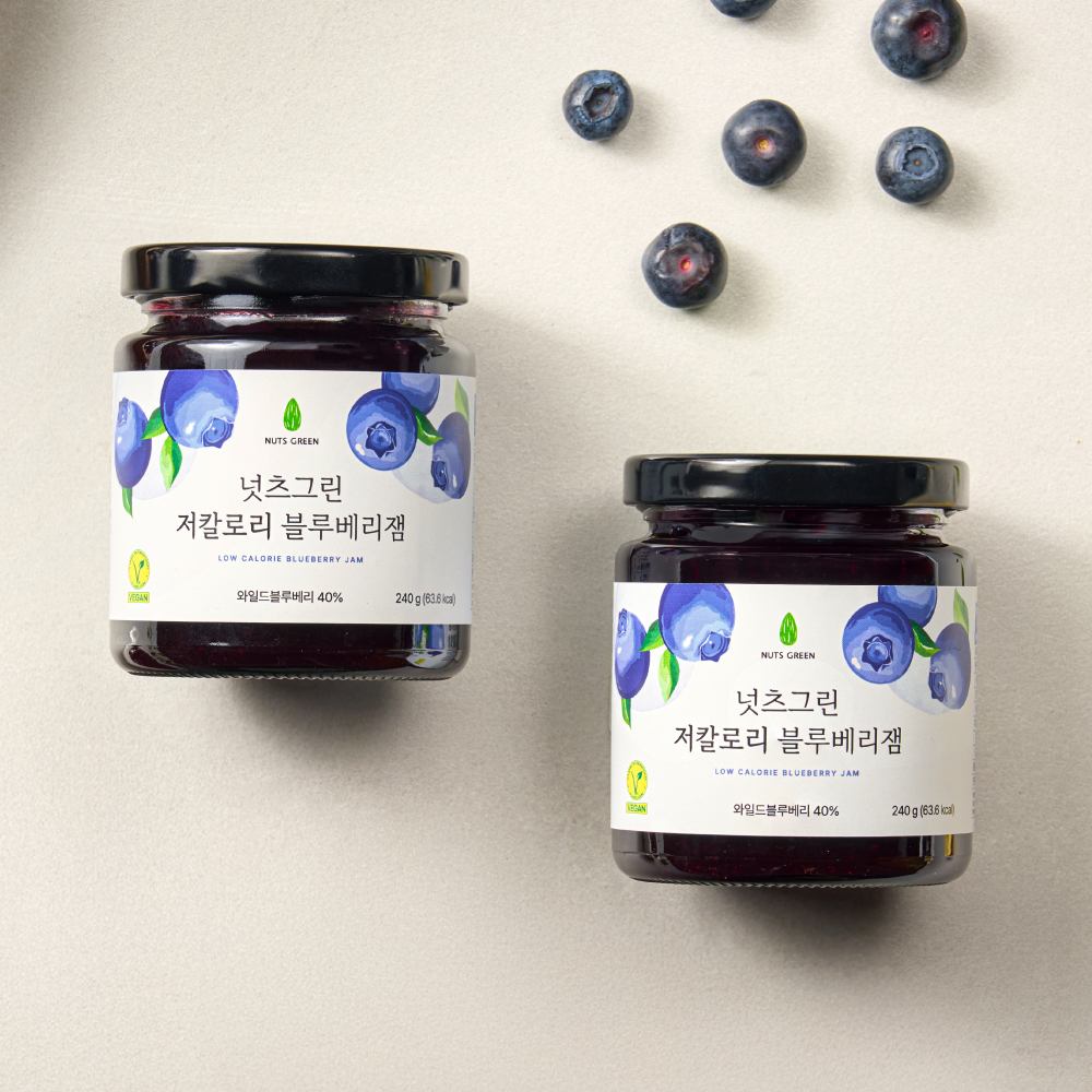 넛츠그린 저칼로리 블루베리잼 240g