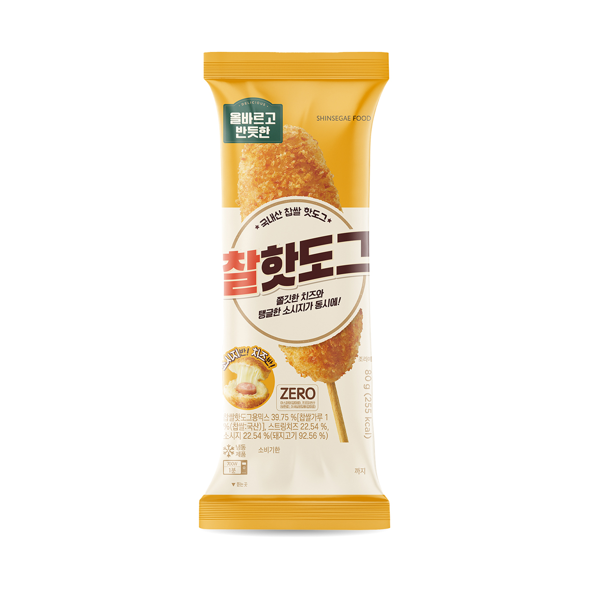 신세계 푸드 올반 찰핫도그 80g x 10개 x 2팩