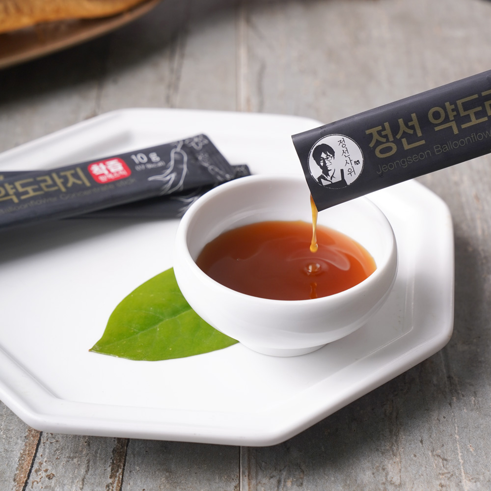 [살수록할인] 정선 약도라지청 발효농축진액 스틱 300gx3박스