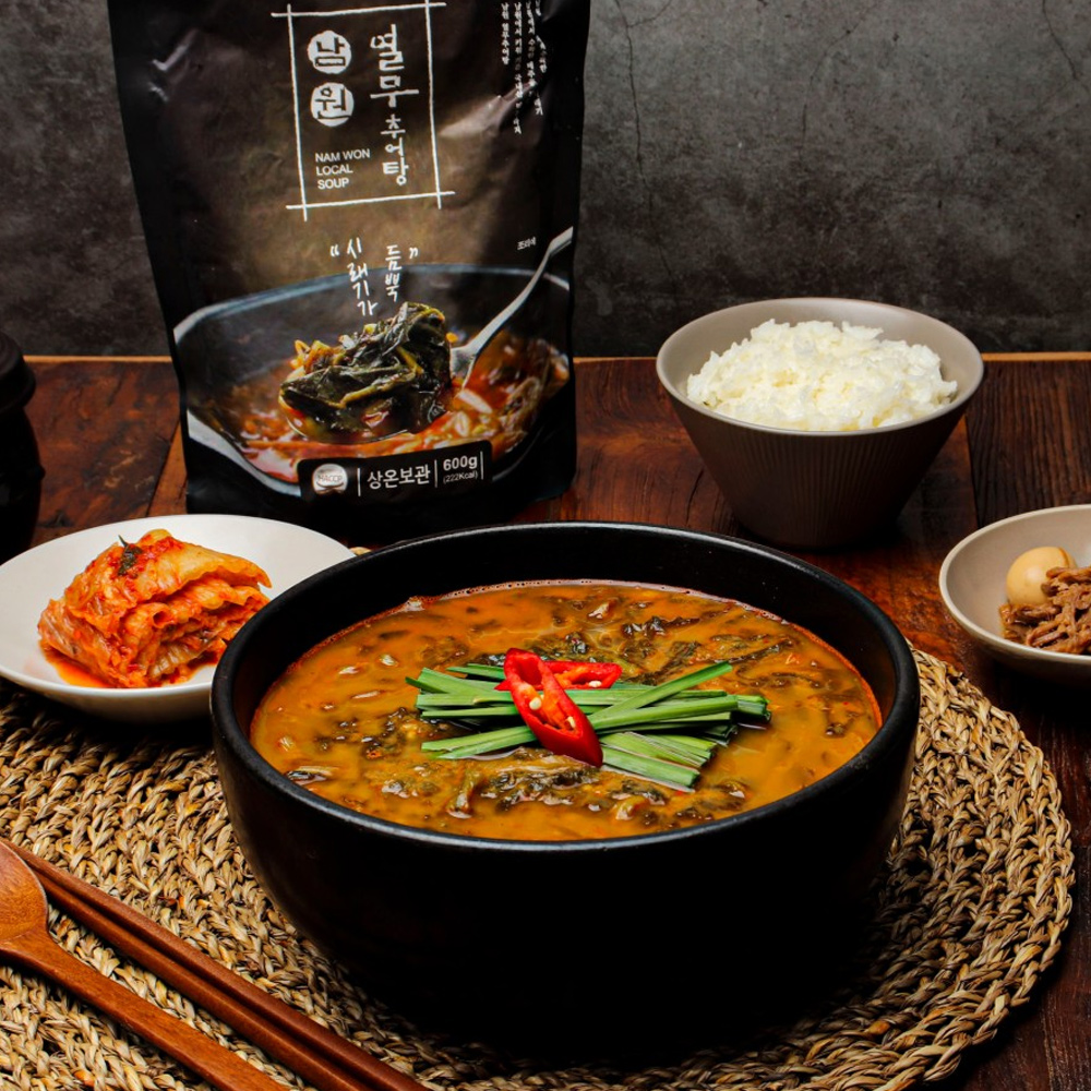 [6팩 선물세트] 현식당 남원추어탕 600gX6팩 현추어탕 실온보관 추어탕맛집