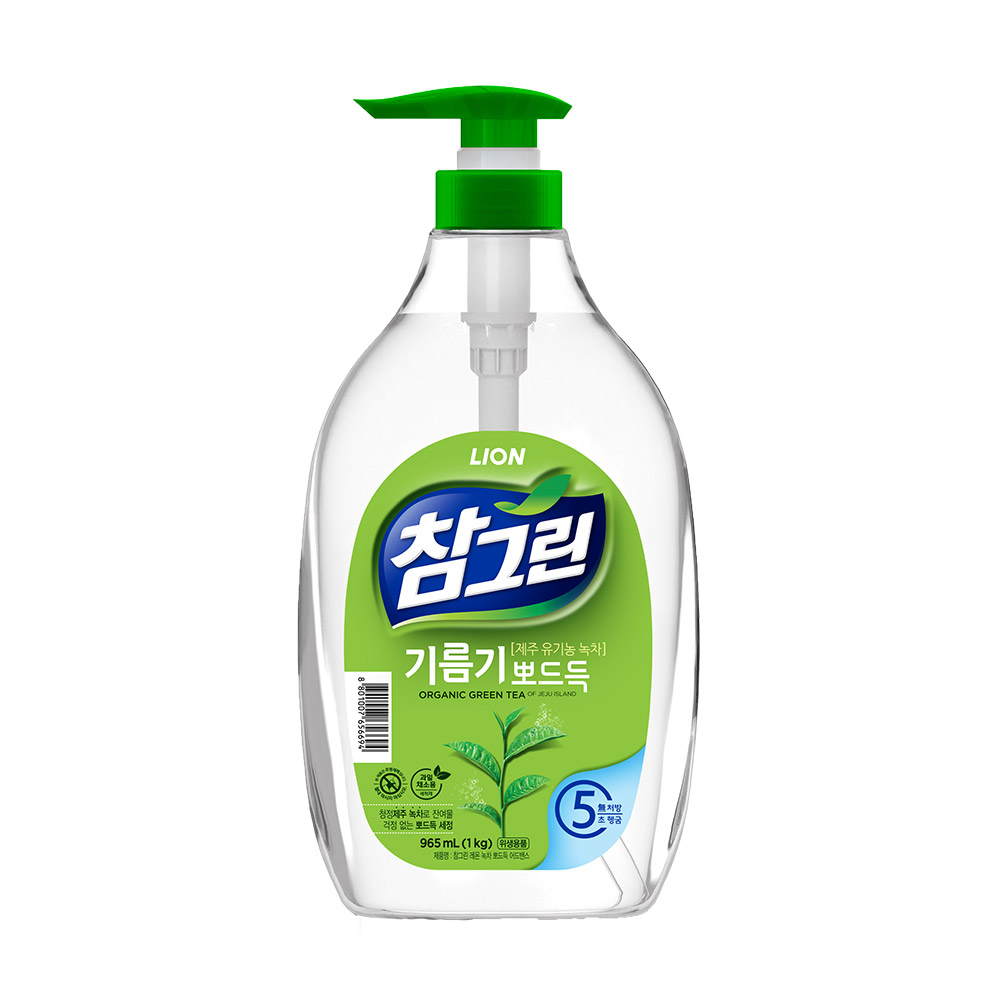참그린 주방세제 뽀드득 1kg 용기x1개 (옵션선택)