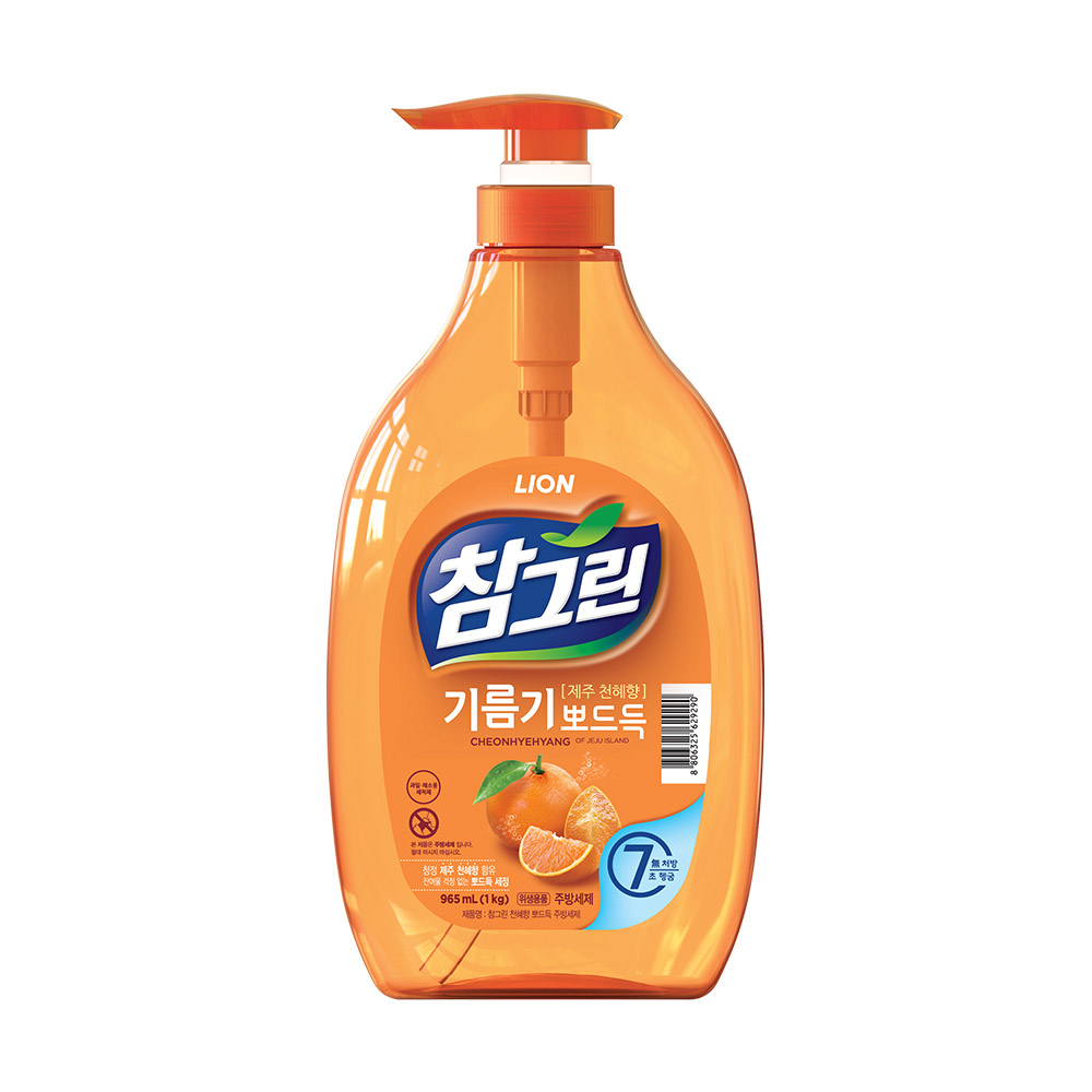 참그린 주방세제 뽀드득 1kg 용기x1개 (옵션선택)