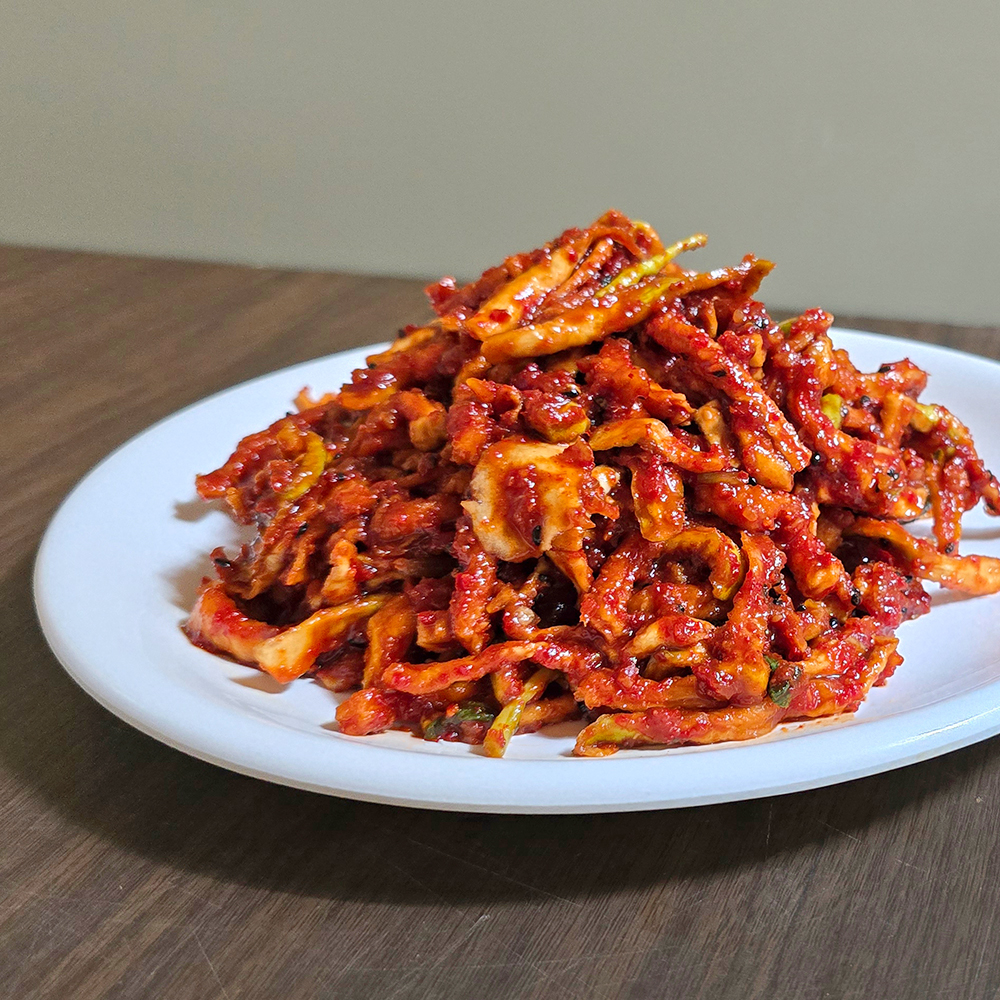 수제 무말랭이김치 500g, 1kg