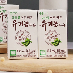 콩콩아이 국산콩으로 만든 유기농 콩콩이 두유 non-GMO 135ml 24팩