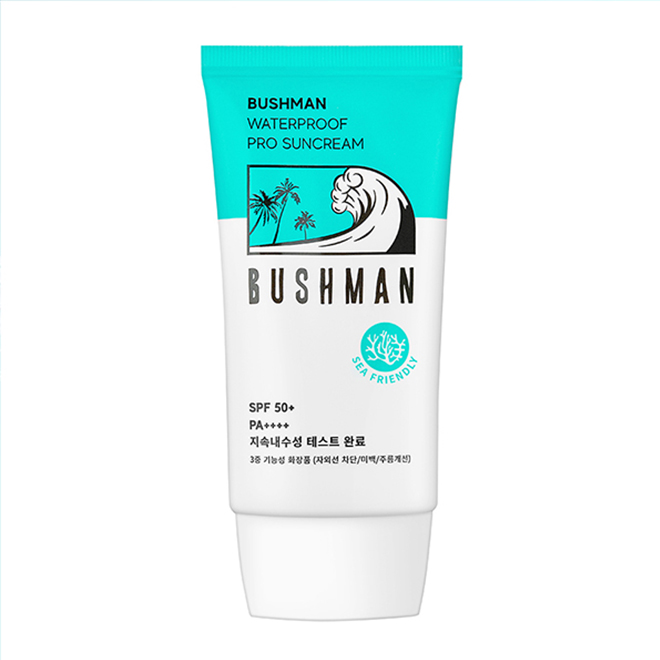 부쉬맨 워터프루프 프로 선크림 50g SPF50+ PA++++