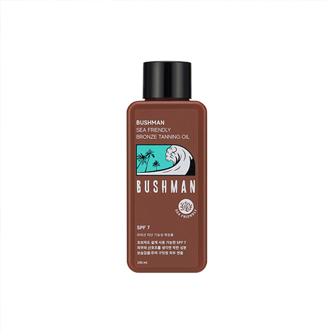[부쉬맨] 씨프랜들리 브론즈 태닝오일 190ml SPF7