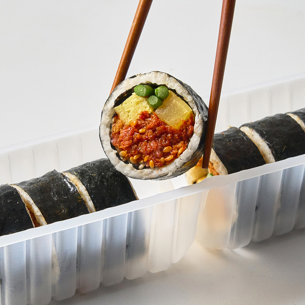 굿스푼 저당 전복 계란말이 두부 김밥 220g 3팩 냉동 두부밥