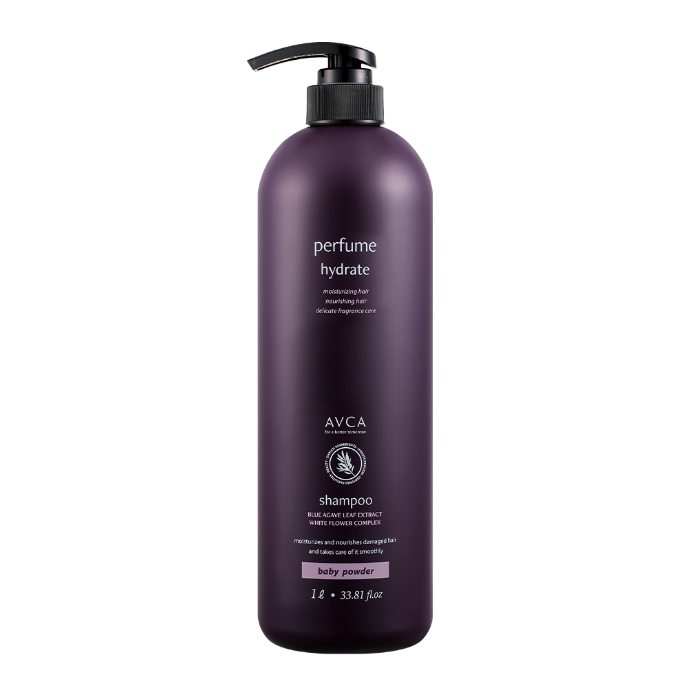 아브카 퍼퓸 대용량 샴푸 베이비파우더향 1000ml