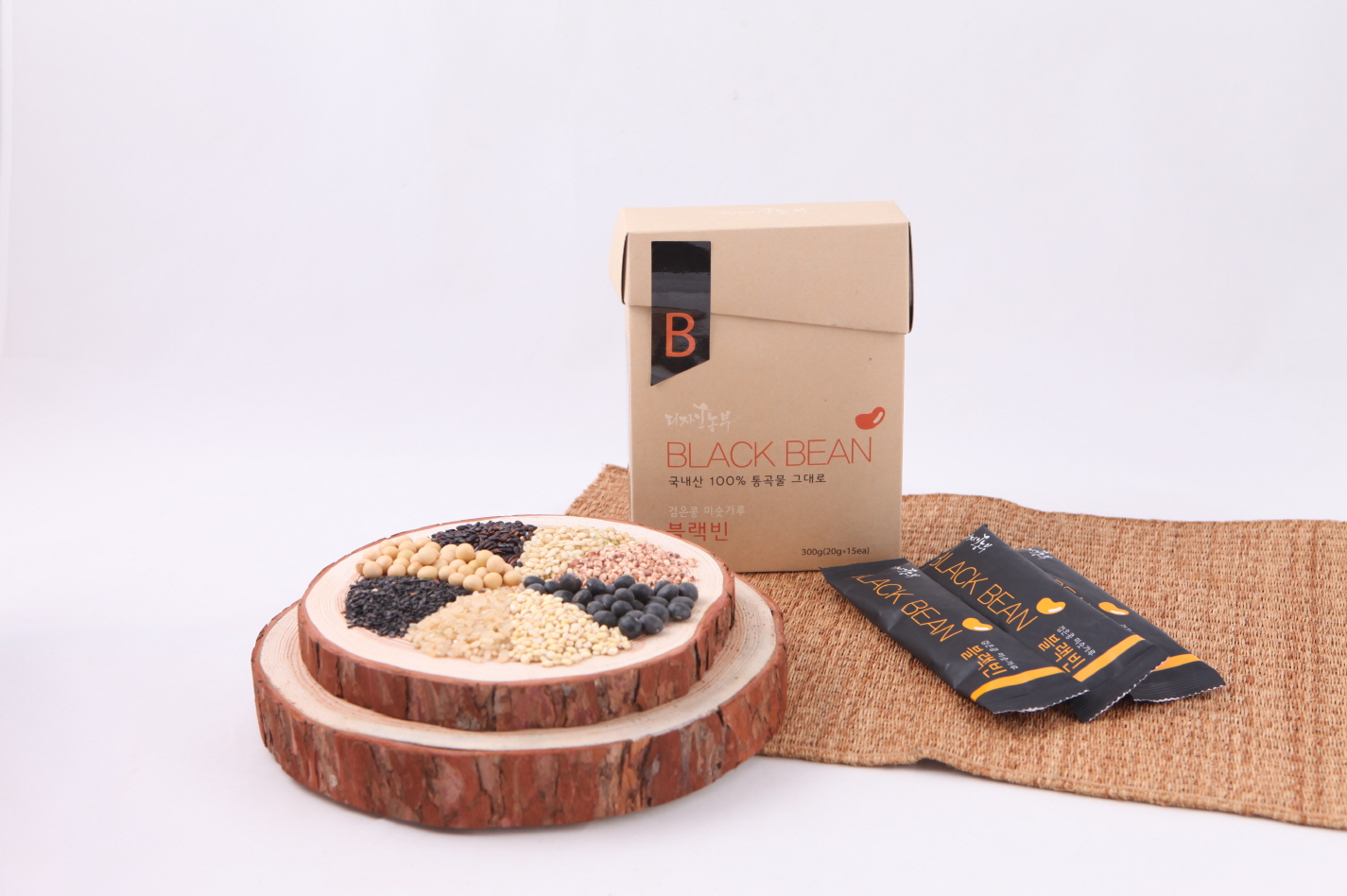 [디자인농부]검은콩미숫가루 블랙빈 (20g X 15입)
