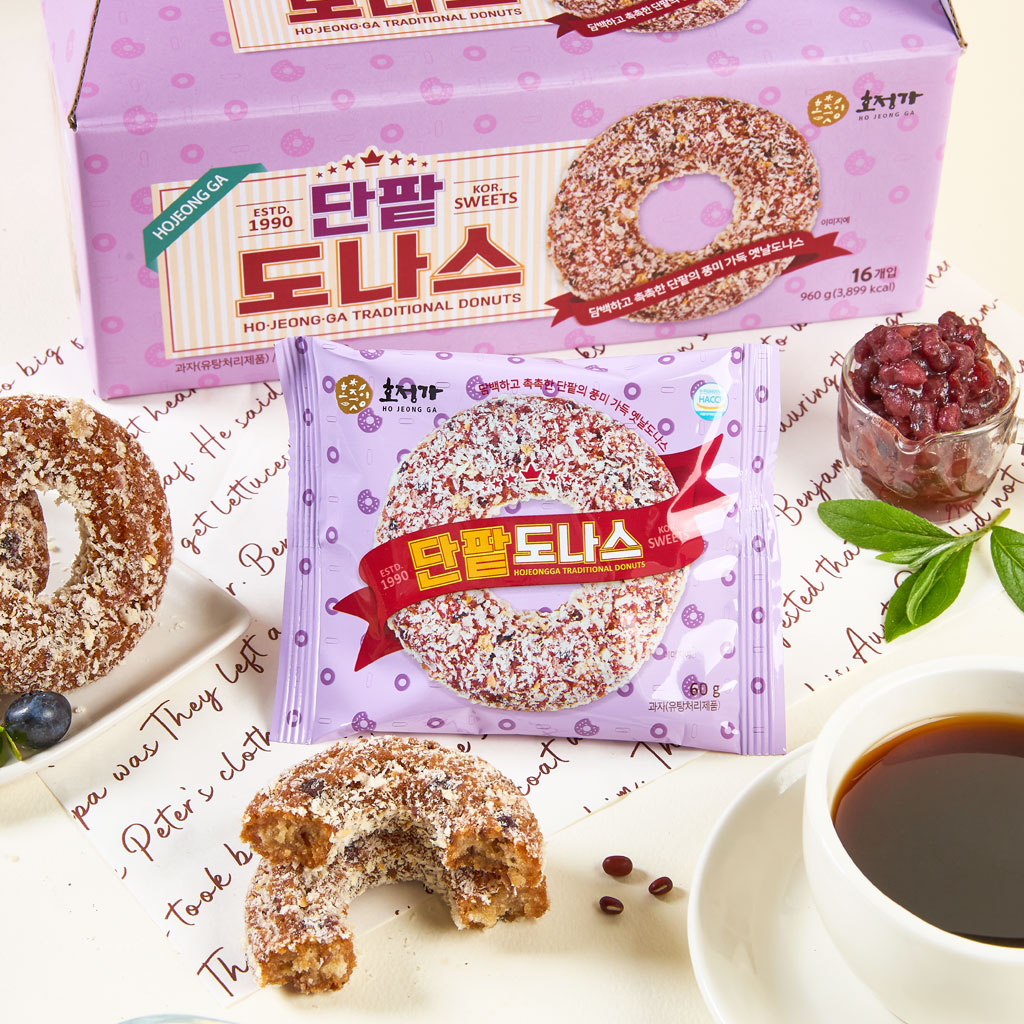 호정가 단팥도나스 (16개입) / 추억이 녹아든 단팥맛 옛날도넛