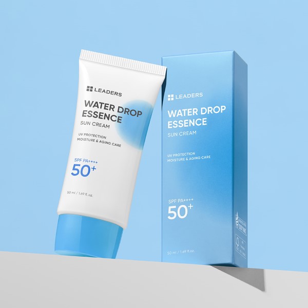 리더스 워터드롭 에센스 유기자차 선크림 50ml