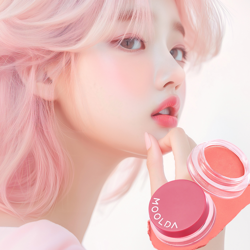 [15컬러] 물다 모이스처 베일 멀티 유즈 블러셔 01 누드베이지 3g
