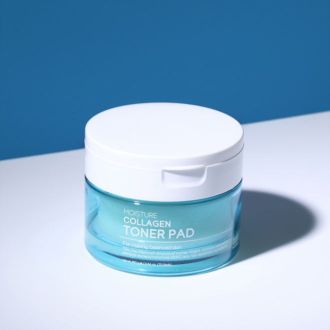 텐제로 모이스처 콜라겐 토너 패드 160g (70매입)