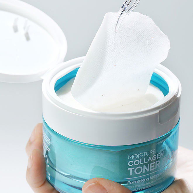 텐제로 모이스처 콜라겐 토너 패드 160g (70매입)