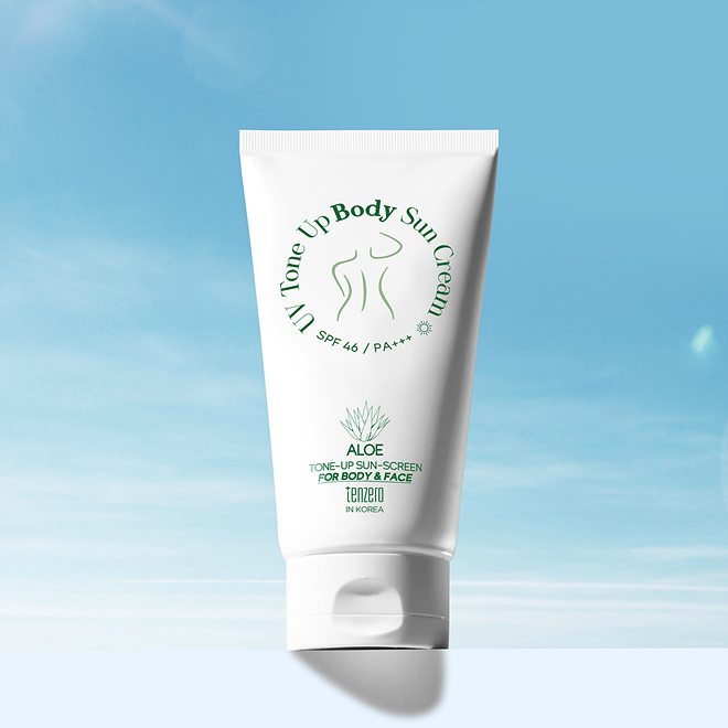 텐제로 알로에 UV 톤업 바디 선크림 SPF 46 PA+++ 150g 대표이미지 섬네일