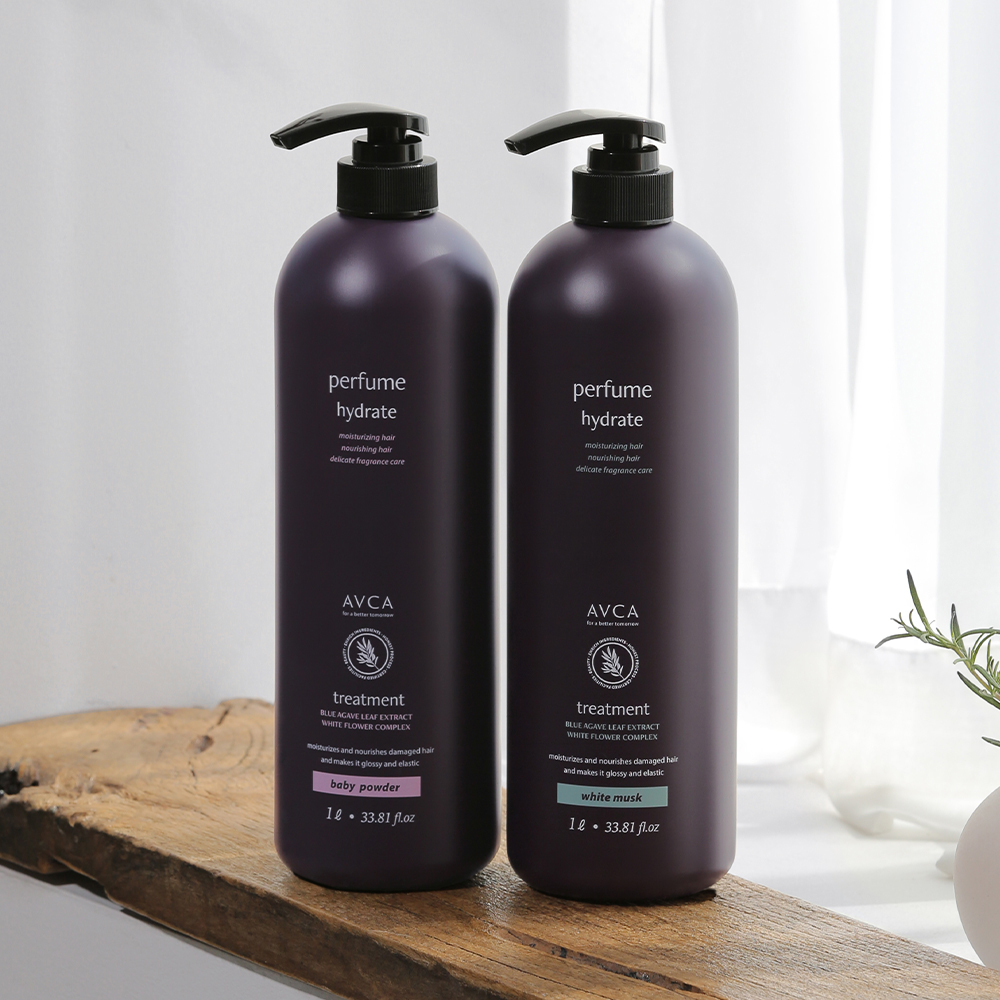 아브카 퍼퓸 대용량 트리트먼트 화이트머스크향 1000ml