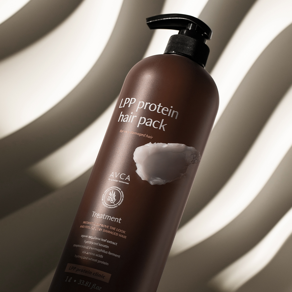 아브카 극손상 케어 LPP 단백질 헤어팩 저자극 트리트먼트 1000ml
