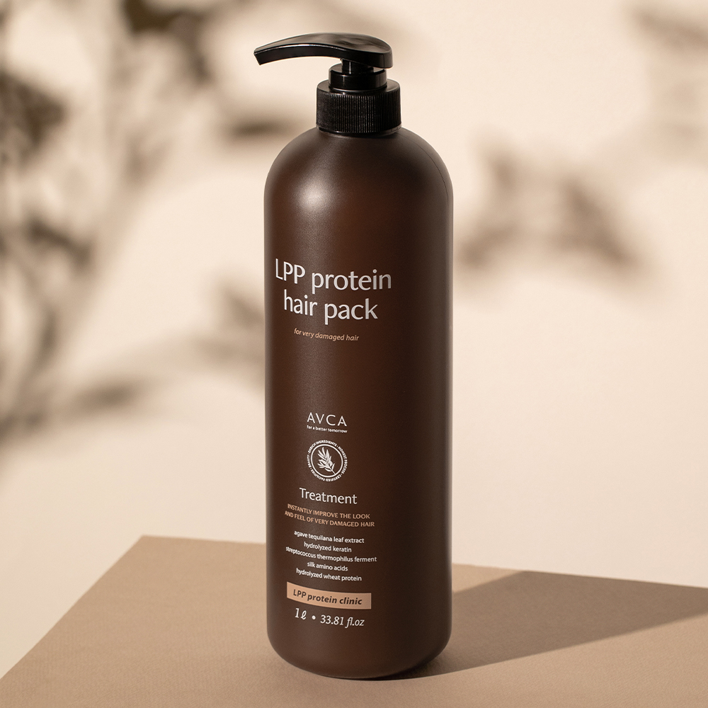 아브카 극손상 케어 LPP 단백질 헤어팩 저자극 트리트먼트 1000ml