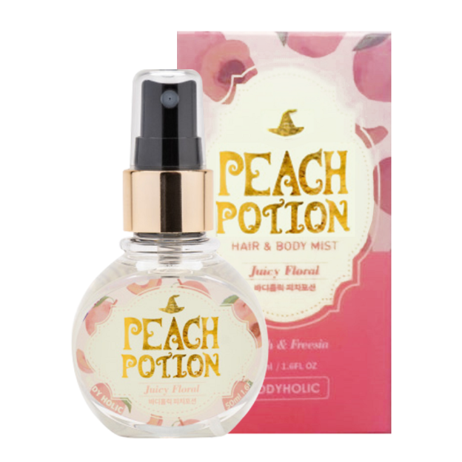 [바디홀릭] 포션 바디미스트 피치 50ml