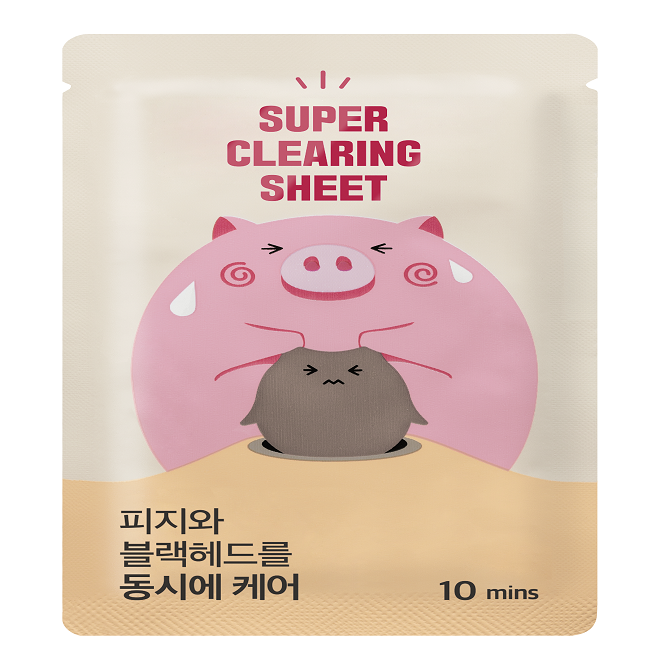 미팩토리 1단 돼지코팩 10매입