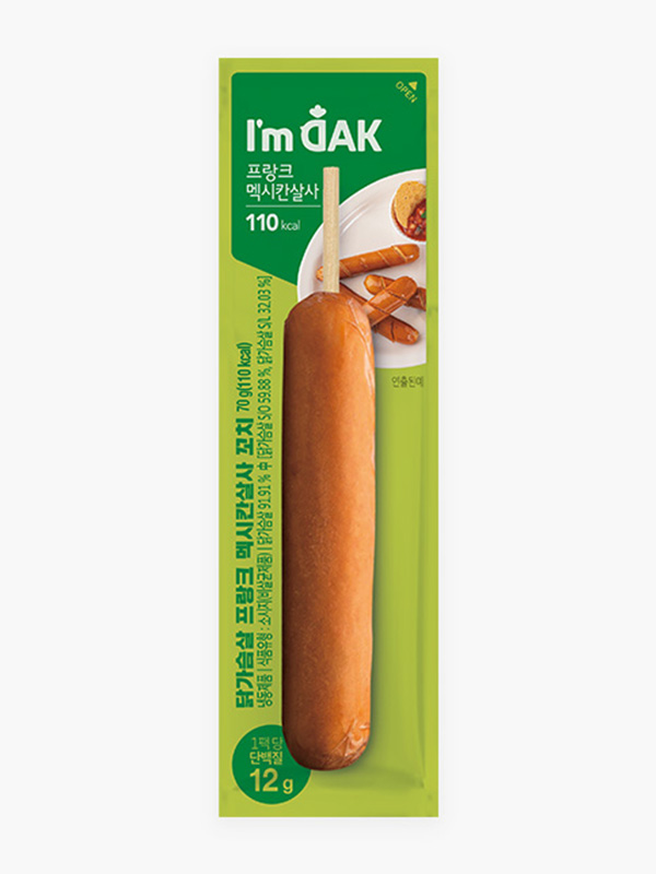 닭가슴살 프랑크꼬치 멕시칸살사 (70g)