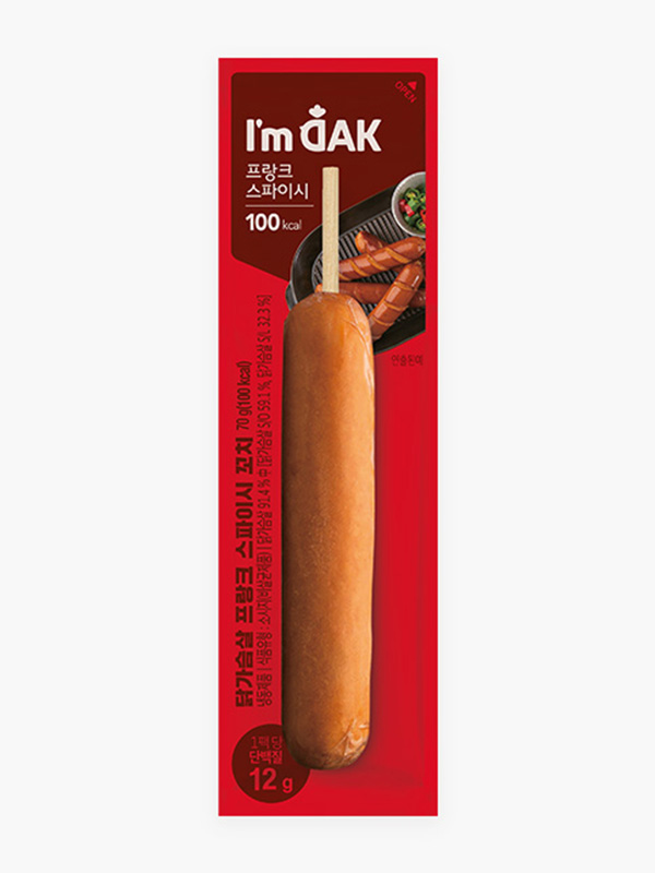 닭가슴살 프랑크꼬치 스파이시 (70g)
