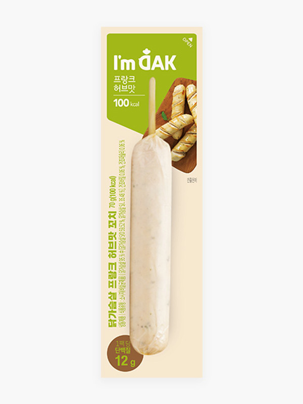 닭가슴살 프랑크꼬치 허브 (70g)