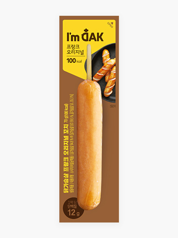 닭가슴살 프랑크꼬치 오리지널 (70g)