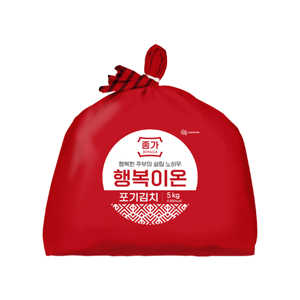 종가 행복이온포기김치 5kg