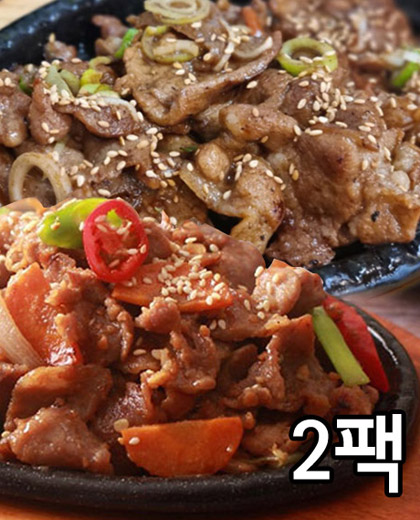 청담새벽집 2종세트(돼지불백+제육볶음) 총 1.2kg