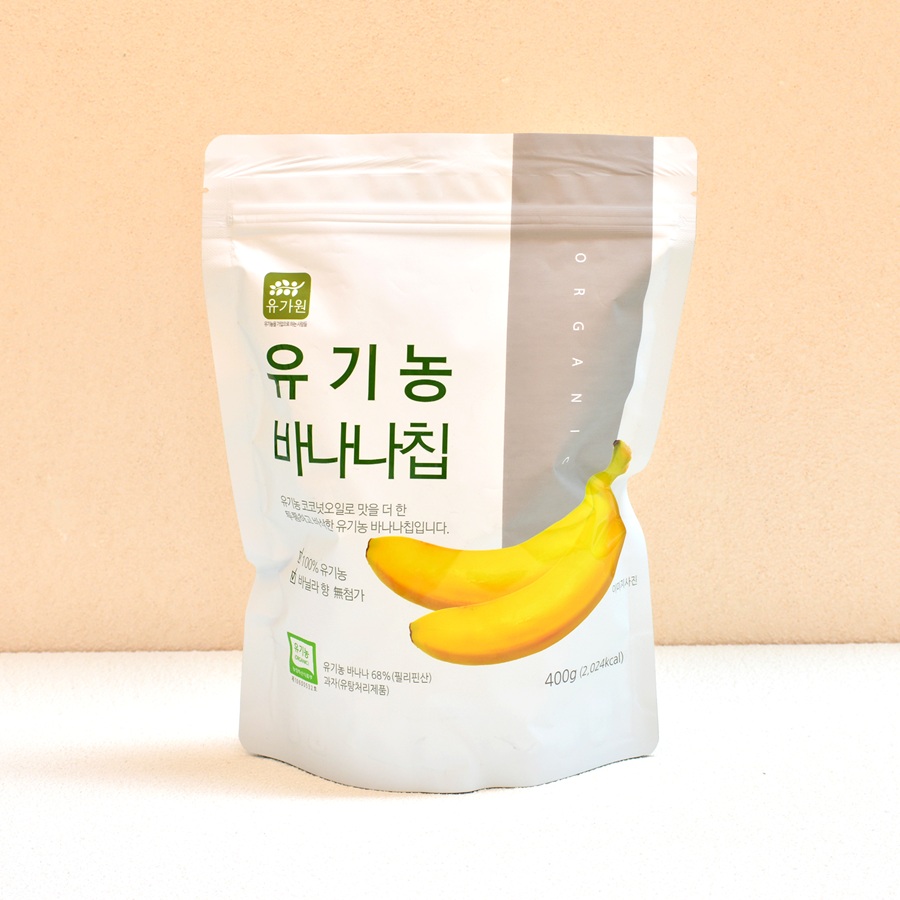 [용량 UP] 유기농 바나나칩 (400g) 대표이미지 섬네일