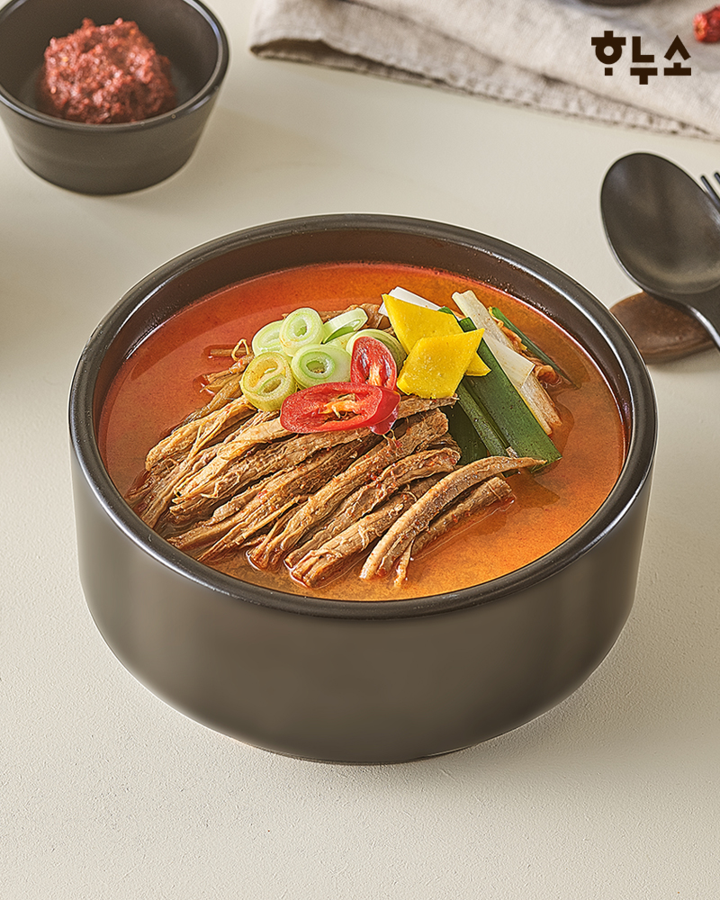 하누소 한우사골 얼큰육개장 700g  5팩 대표이미지 섬네일
