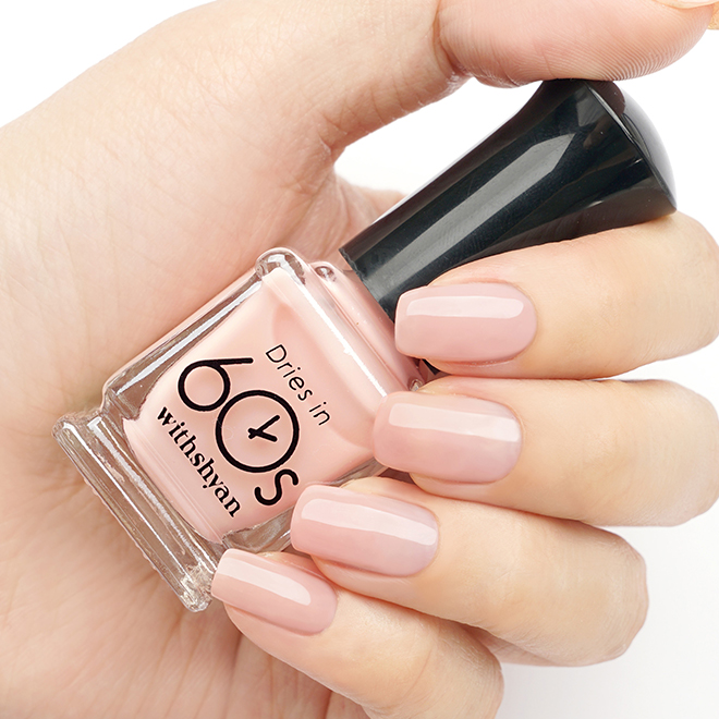 위드샨 60초 건조 매니큐어 M003 벚꽃시럽 9ml