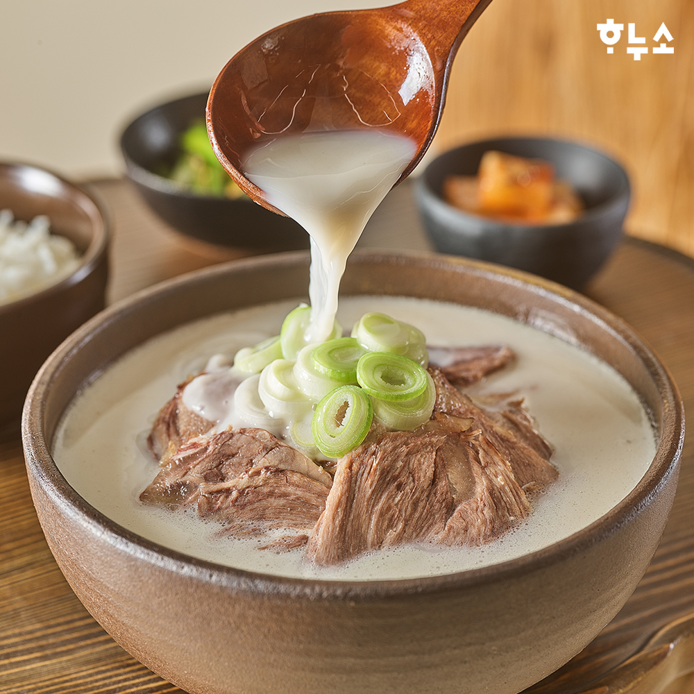 하누소 한우사골 고기곰탕 3팩+한우사골 보양곰탕 3팩 (700g 총6팩)