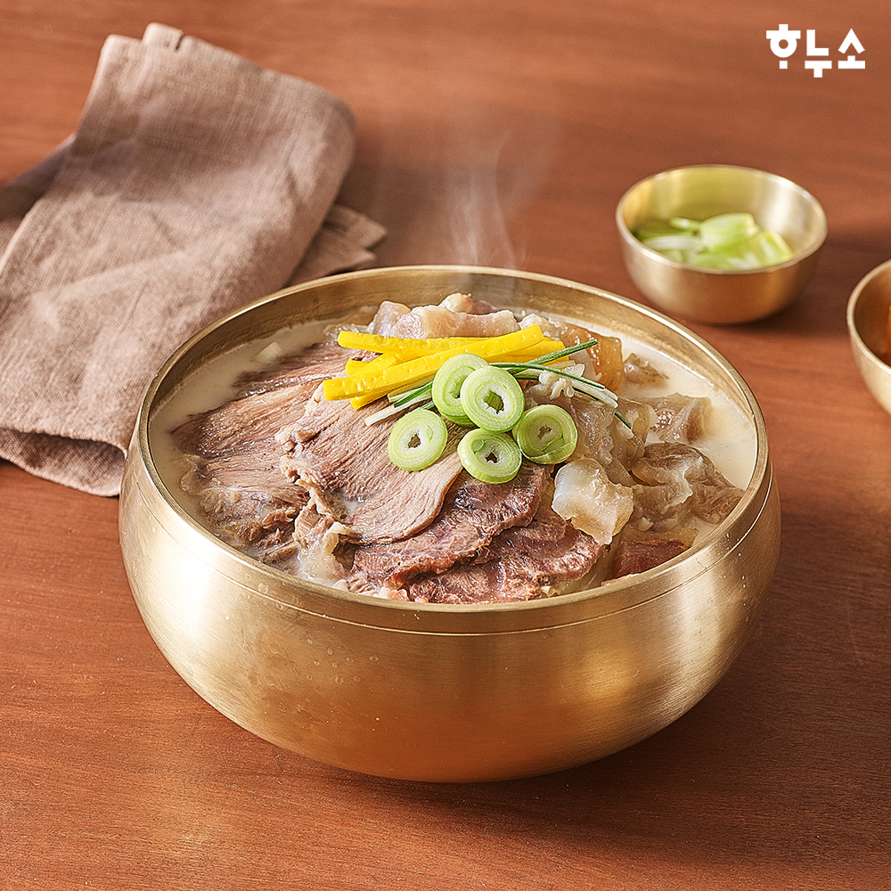 하누소 한우사골 고기곰탕 3팩+한우사골 보양곰탕 3팩 (700g 총6팩)