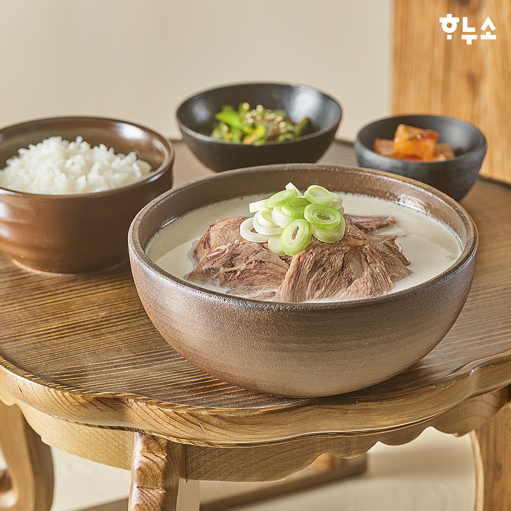하누소 한우사골 고기곰탕 5팩+한우사골 보양곰탕 5팩 (700g 총10팩)