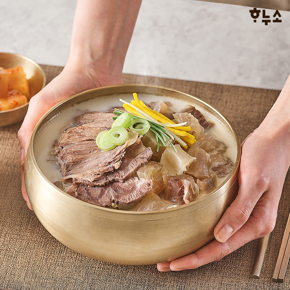 하누소 한우사골 보양곰탕 3팩+한우사골 얼큰육개장 3팩 (700g 총6팩)
