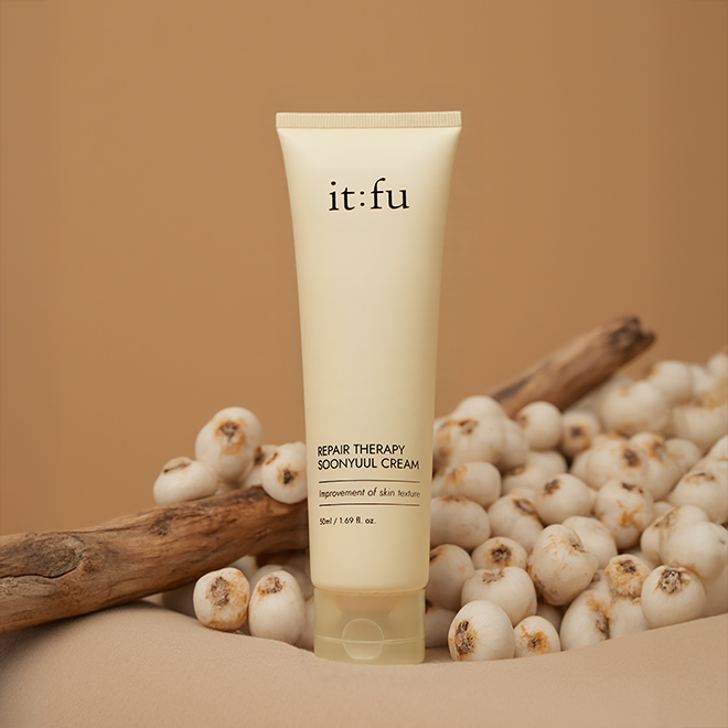 [요철&좁쌀케어] 잇퓨 리페어 테라피 순율 크림 50ml / 각질 제로-나이아신아마이드 / 약국입점