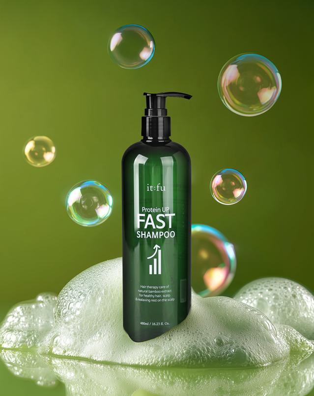 [단백질폭탄] 잇퓨 프로틴 업패스트 샴푸 480ml 머리카락 빨리 자라는 샴푸