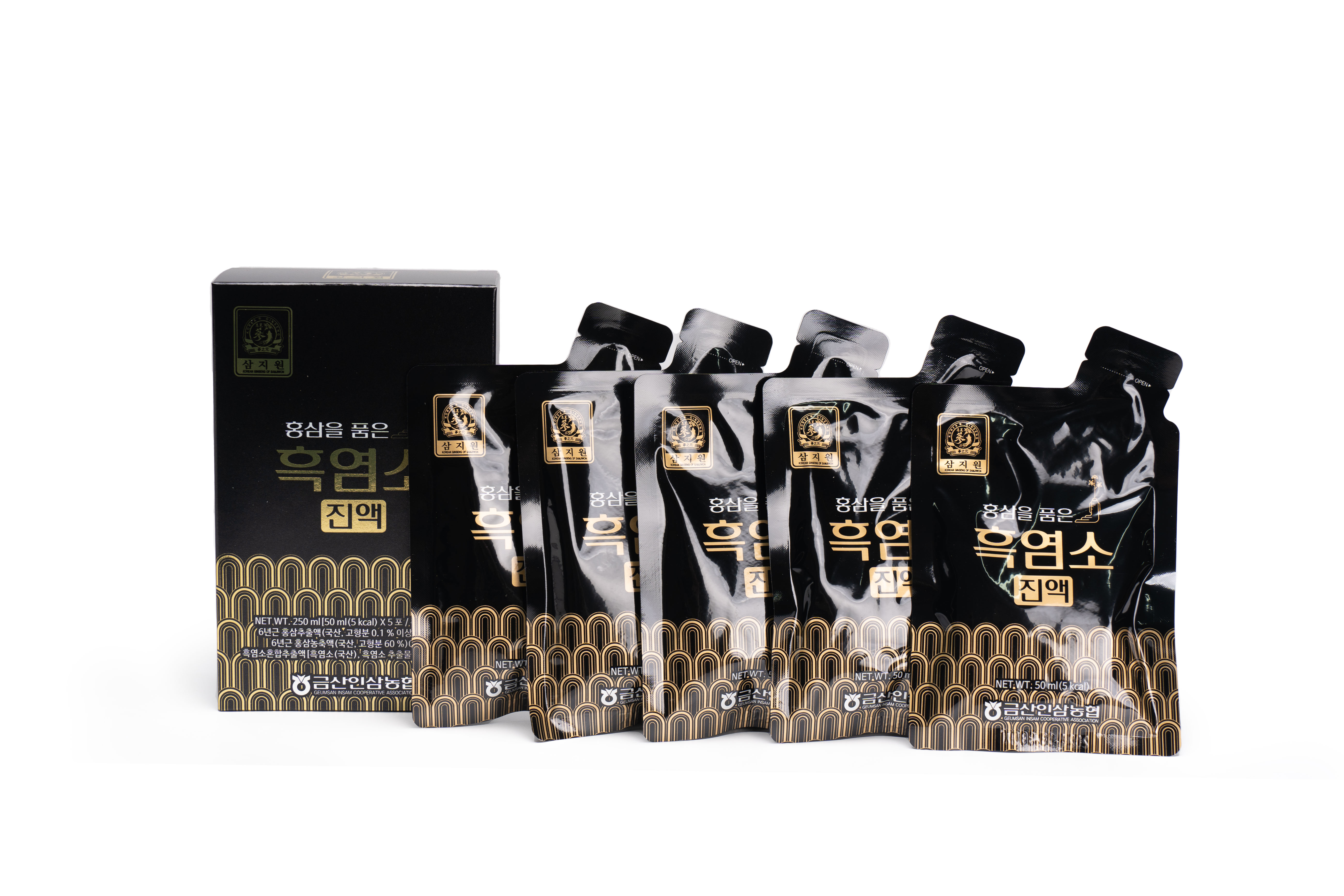 삼지원 홍삼을 품은 흑염소진액(50ml*40포)
