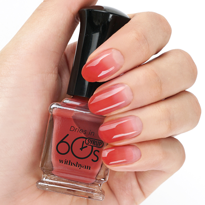 위드샨 60초 건조 매니큐어 M067 딸기잼시럽 9ml