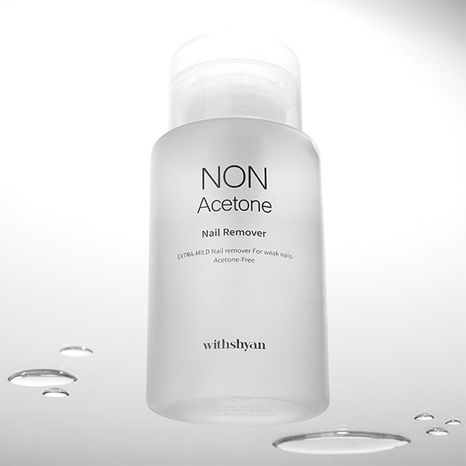 위드샨 대용량 펌프형 논아세톤 네일리무버 200ml