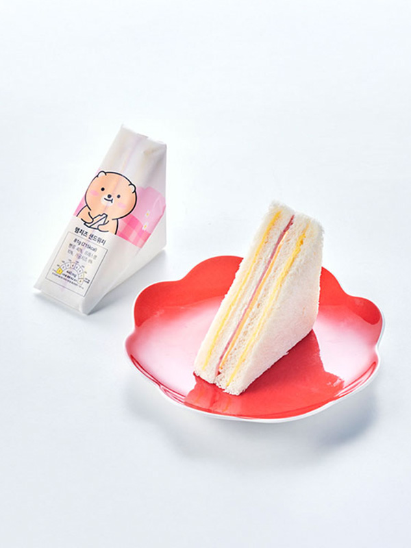 [묶음할인] 햄치즈 샌드위치 (75g*3입)