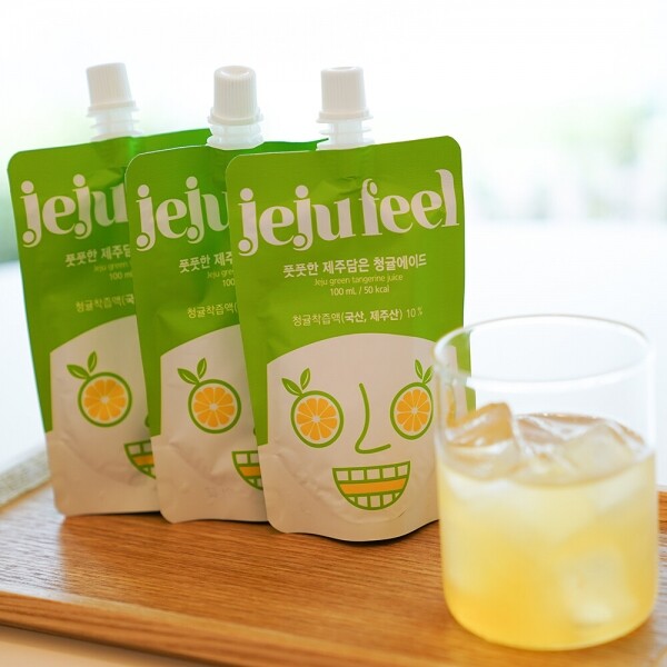 jeju feel 풋풋한 제주담은 청귤에이드 100ml 20개/40