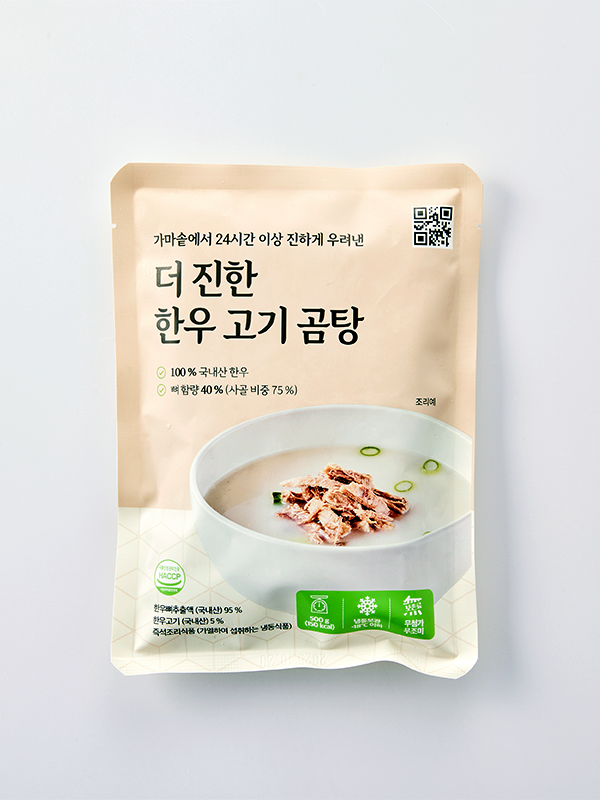 더진한 한우 고기곰탕 (500g/냉동)