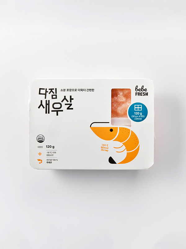 곱게 다진 새우살 120g