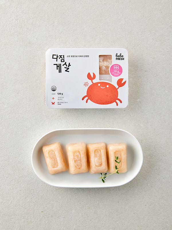 곱게 다진 게살 120g