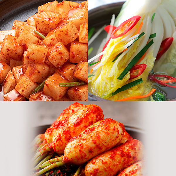 [안동명가김치] 깍두기 백김치 총각김치 모음